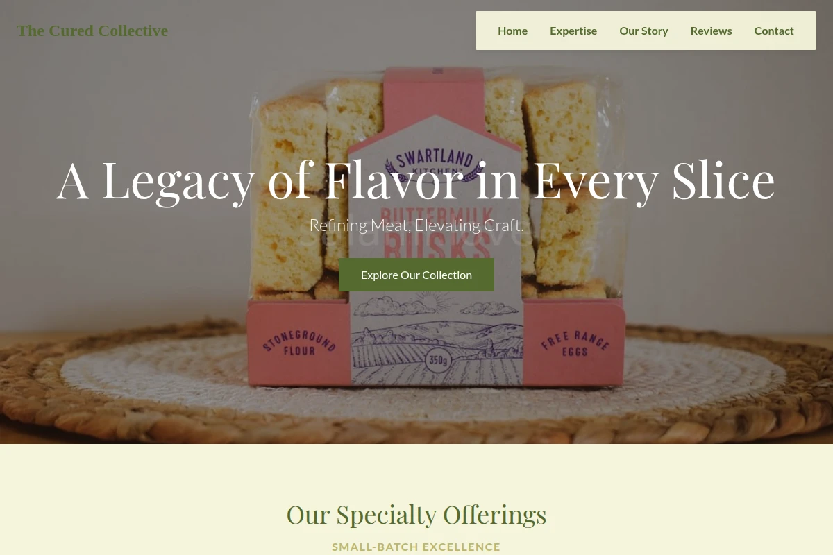 Rustic Specialty Food